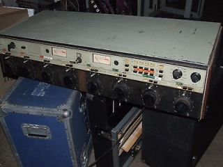 McMartin B 803 stereo 8 ch radio broadcast console analog mixer