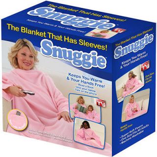 SNUGGIE COTTON CANDY PINK FLEECE w/ POCKETS LIMITED EDITION BREAST