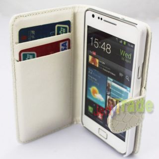 Credit Card Holder Leather Pocket Skin Case Cover for Samsung Galaxy