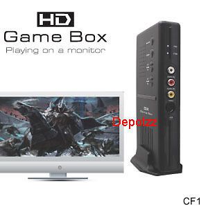 LCD Monitor Video To VGA HD Game Box Converter PS3, PS2