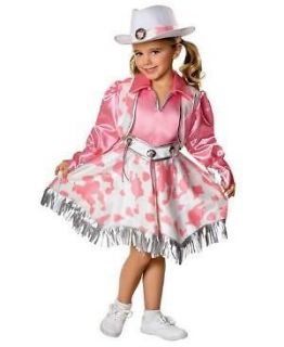 pink outfit WESTERN DIVA girl child kid MEDIUM 8 10 Halloween Costume