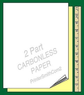 100 Sheets 2 Part Carbonless Paper NCR No Carbon Required 50 Sets Copy