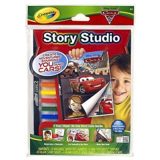 Newly listed Crayola Story Studio Comic Maker Cars 2 Brand New Age 6