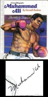 Muhammad Ali Signed Children’s Biography JSA LOA