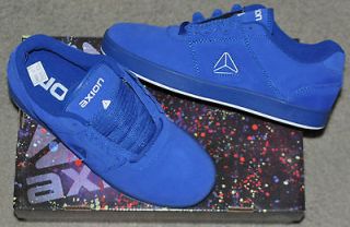 Axion Heritage Blu Ray Suede Skate Shoes / Sneakers Sz 8.5 Brand New