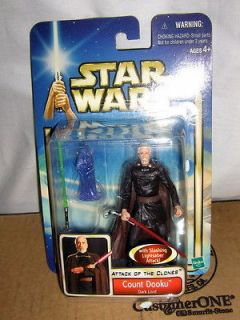 Star Wars Attack of the Clones COUNT DOOKU DARK LORD Lightsaber NEW