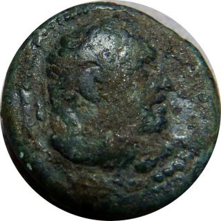Bronze GREEK COIN AE18 Sardes, Lydia Herakles 5503