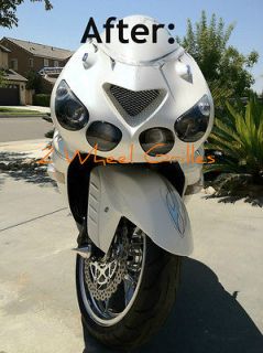 2006 2011 ZX14 CHROME NOSE GRILL SCREEN HOT NEW PART EASY INSTALL MUST