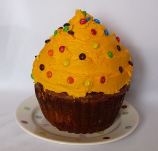 Giant Jumbo Cupcake Silicone Birthday Cake Mould Celebration Pan