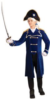 Adult General George Washington Halloween Holiday Costume Party (Size