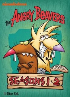 THE ANGRY BEAVERS SEASONS 1 & 2 New Sealed 4 DVD Set