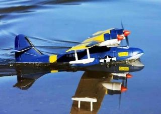 HUGE Brushless RxR Twin Catalina Electric Brushless Seaplane ARF RC
