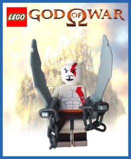 Custom Lego God of War 3 Kratos PS2 PS3 PSP Minifig