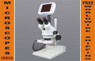 90x Digital Zoom Stereo Microscope w 6 inch LCD  2Mp Camera  TV