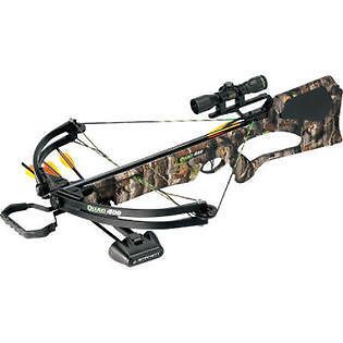 NEW Barnett Quad 400 Crossbow Package with Red Dot   Arrows   Quiver