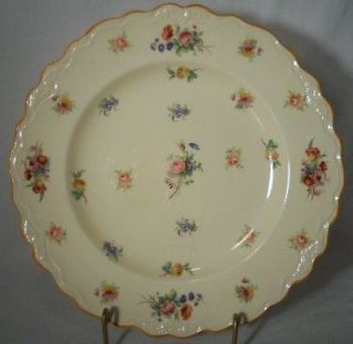 CROWN DUCAL china PINAFORE pattern 2107 Dinner Plate 9 7/8