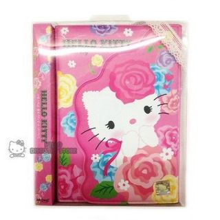 Hello Kitty Planner / Scheduler /Organizer  Pink Flowers