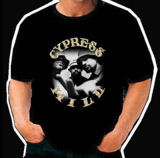 Cypress Hill hip hop Black T Shirt