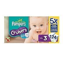 Pampers Cruisers Unisex Elmo Sesame Street Baby Infant Diapers Boys