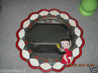 Newly listed Danbury Mint ~ Betty Boop ~ Stained Glass Mirror