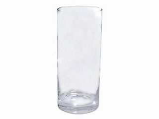pcs 12 inch Tall Cylinder Clear Glass VASES   Wedding Centerpieces