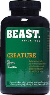 Beast Nutrition Creature Creatine Muscle Growth Body Building 180 Caps
