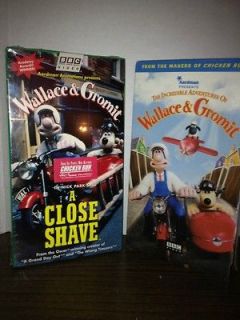 SET OF TWO WALLACE AND GROMIT VHS TAPES