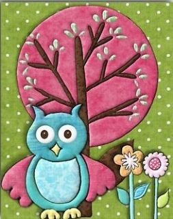 Circo Love And All Nature Blue Owl LIGHT SWITCH PLATE cover UNIQUE