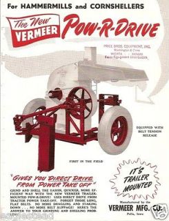 Farm Equipment Brochure   Vermeer   Pow R Drive   Hammermill