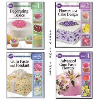 wilton student cake decorating BOOK AND KIT lesson plan