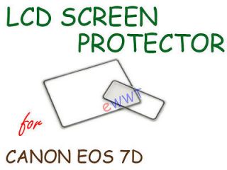 New * LCD Optical Glass Cover Adhesive Screen Protector for Canon EOS