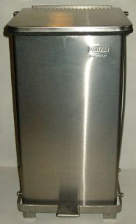 Receptacle STAINLESS STEEL Step Open CONTAINER Kitchen Trash Can