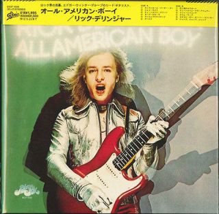 RICK DERRINGER ALL AMERICAN BOY JAPAN MINI LP CD LTD D99