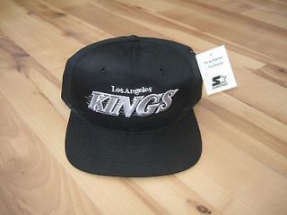 VTG LOS ANGELES KINGS SNAPBACK HAT by STARTER nwa eazy e dre raiders