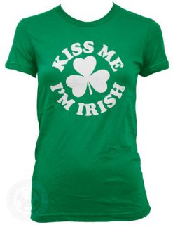 Funny St. Patricks Day Green American Apparel womens 2102 T Shirts