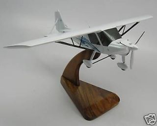 42 Ikarus C42 Homebuilt Airplane Desk Wood Model Small New
