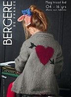 NEW IN BERGERE DE FRANCE MAG TRICOT KID KNITTING MAG NO 163