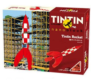 Kawada TIN 01 nanoblock Tintin Rocket