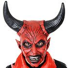 Adult Deluxe Devil Lucifer Halloween Fancy Dress Costume Party Mask