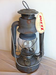 NEW DIETZ OIL LANTERN #76 The Original Kerosene Lamp&Wick Unfinished