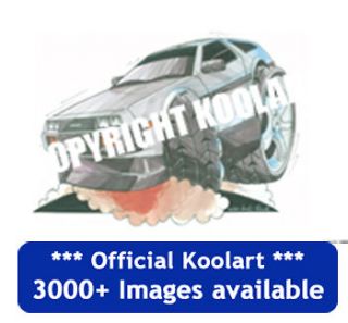 Koolart GMC DeLorean Sticker Decal gift toy box car 1404