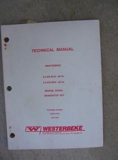 30041 Technical Manual for Marine Diesel Engines & Generators Used