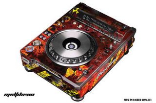 Skin Decal Wrap for PIONEER DVJX1 DJ Mixer CD Pro Audio DVJ X1 Part