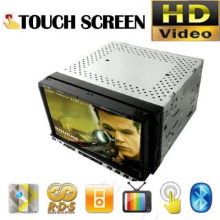 Double 2 Din Car DVD Player Stereo 7 IPOD /4 Radio USB/SD TFT