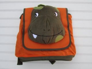 NEW Gymboree Dino Dinosaur Plush Toddler Size Backpack 2 3 4 5 6 ZB