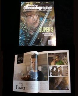 2011 / 07   July Issue of American Cinematographe r Super 8 Green