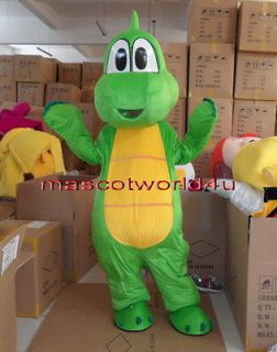 New YOSHI From Super Mario Mascot Costume Fancy Dress Adult SIZE