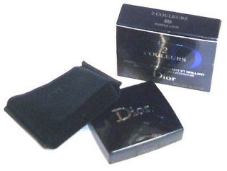 Dior 2 Couleurs Eyeshadows Matte & Shiney Brand new in box