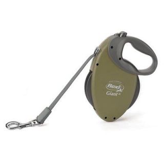 Giant Extra Large Breed Dog Pet Retractable Tape Leash Lead Green 26