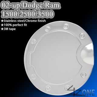 2002 2008 DODGE RAM 1500 2500 3500 FUEL GAS TANK DOOR COVER CAP TRIM
